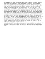 Eseja 'Life Altering Experience', 1.