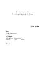 Referāts 'Videi draudzīgs uzņēmums. Piemēri Latvijā', 1.