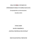 Paraugs 'Nekustamā īpašuma vērtējums', 1.