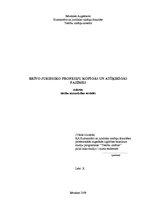 Referāts 'Brīvo juridisko profesiju kopīgās un atšķirīgās pazīmes', 1.
