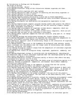 Eseja 'Ecology - An Introduction to Ecology and the Biosphere', 1.