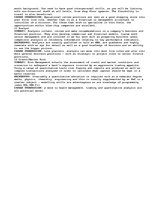 Eseja 'A Career in Financial Services', 3.