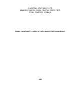 Referāts 'Vides paskābināšanās un ar to saistītās problēmas', 1.