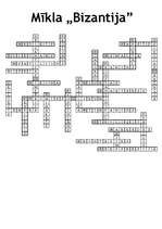 Konspekts 'Krustvārdu mīkla - Bizantija', 1.