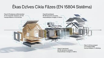 Prezentācija 'Ēkas dzīves cikla novērtējums (LCA + LCC)', 8.