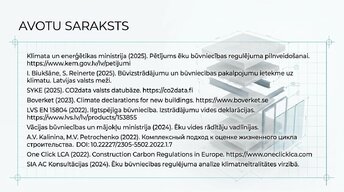 Prezentācija 'Ēkas dzīves cikla novērtējums (LCA + LCC)', 12.