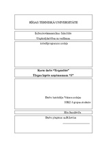 Referāts 'Tirgus izpēte uzņēmumam "S"', 1.