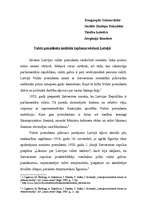 Referāts 'Valsts prezidenta institūta tapšanas vēsture', 1.