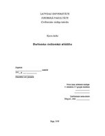 Referāts 'Darbinieka civiltiesiskā atbildība', 1.