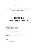 Prakses atskaite 'Prakses atskaite', 1.