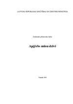 Referāts 'Apģērbs mūsu dzīvē', 1.