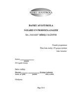 Referāts 'SIA "Vanags" mēbeļu ražotne', 1.