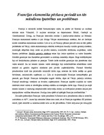 Konspekts 'Francijas ekonomika pēckara periodā un tās mūsdienu īpatnības un problēmas', 1.