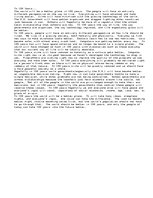 Eseja 'In 100 Year', 1.