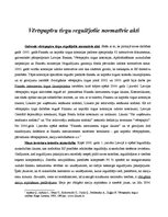 Konspekts 'Vērtspapīru tirgu regulējošie normatīvie akti', 1.