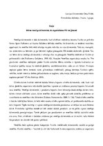 Eseja 'Bērna veselīgs dzīvesveids, tā organizēšana pirmsskolas izglītības iestādē un ģi', 1.