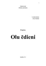 Referāts 'Olu ēdieni', 1.