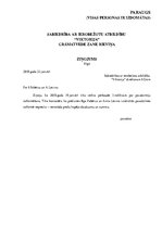 Paraugs 'Ziņojums. Kā to uzrakstīt? Paraugi', 2.