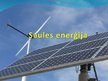 Prezentācija 'Saules enerģijas izmantošana', 1.