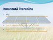 Prezentācija 'Saules enerģijas izmantošana', 19.