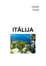 Referāts 'Itālija', 1.