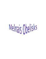 Referāts 'Remarka romāns "Melnais obelisks"', 1.