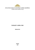Diplomdarbs 'Pārmaiņu vadība CSDD', 1.