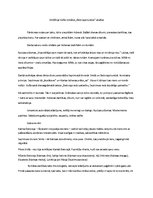 Konspekts 'Virdžīnijas Vulfas romāna "Deloveja kundze" analīze', 1.