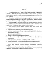 Prakses atskaite 'Projektēšanas prakses sabiedrībā ar ierobežotu atbildību "X" atskaite', 4.