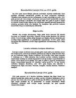 Konspekts 'Latvija Pirmā pasaules kara laikā', 1.