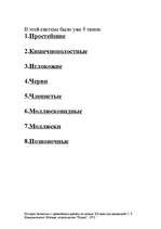 Konspekts 'Исторические и современные системы беспозвоночных', 21.