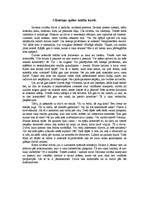 Eseja 'Cilvēciņa spēle smilšu kastē', 1.