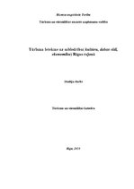 Referāts 'Tūrisma ietekme uz sabiedrību Rīgas rajonā', 1.