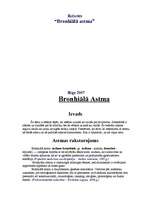 Referāts 'Bronhiālā astma', 1.