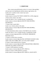 Konspekts 'Trešais praktiskais darbs SQL 2', 3.