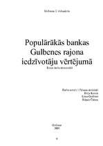 Referāts 'Bankas Gulbenē', 62.