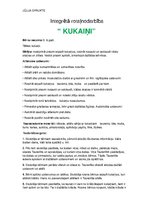 Konspekts 'Nedēļas plāns', 1.