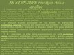 Prezentācija 'AS STENDERS revīzijas analīzes programma', 4.