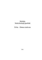 Konspekts 'Holta - Orama sindroms', 1.