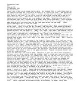 Eseja 'Unexpected Angel', 1.