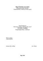 Referāts 'Motivācijas sistēmas veidošana uzņēmumā', 1.