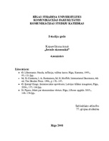 Konspekts 'Ārējās ekonomiskās attiecības', 1.