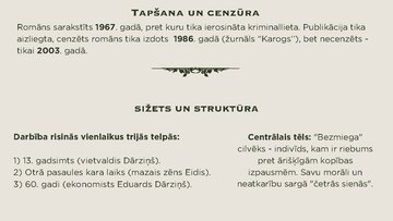 Prezentācija '20.gs. 70. gadu proza', 9.
