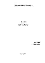 Konspekts 'Rihards Zariņš', 1.