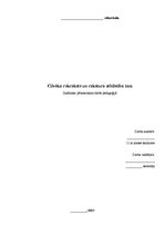 Referāts 'Cilvēka rokraksts un rakstura atbilstība tam', 1.