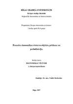 Konspekts 'Pasaules ekonomikas vēsture, tās pētīšana un periodizācija', 1.