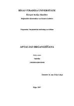 Konspekts 'Aptaujas organizēšana', 1.