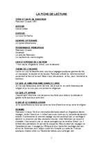 Eseja 'La fiche de lecture- Robinson Cruose', 1.