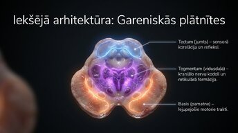 Prezentācija 'Smadzeņu stumbrs un nervu sistēmas organizācija', 4.