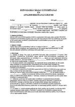 Paraugs 'Dzīvojamās mājas uzturēšanas un apsaimniekošanas līgums', 1.